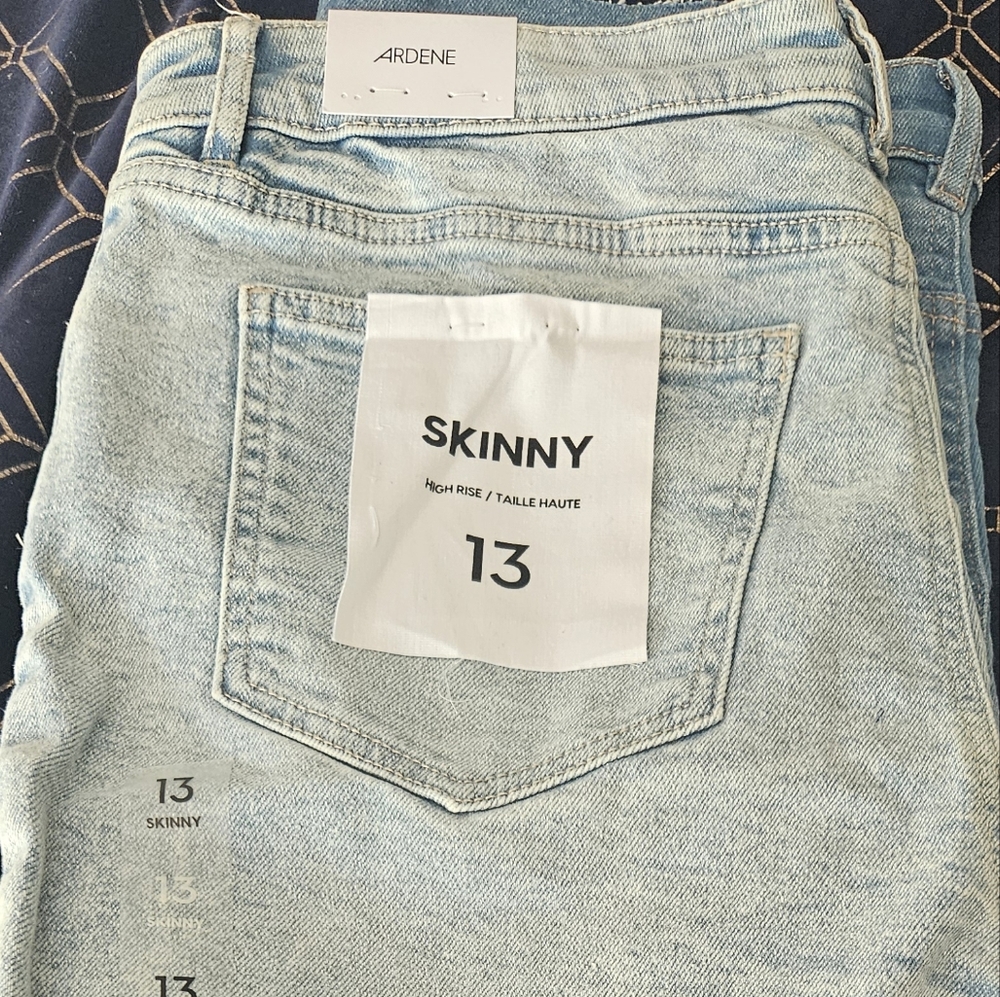 Ardene Blue Skinny Jeans